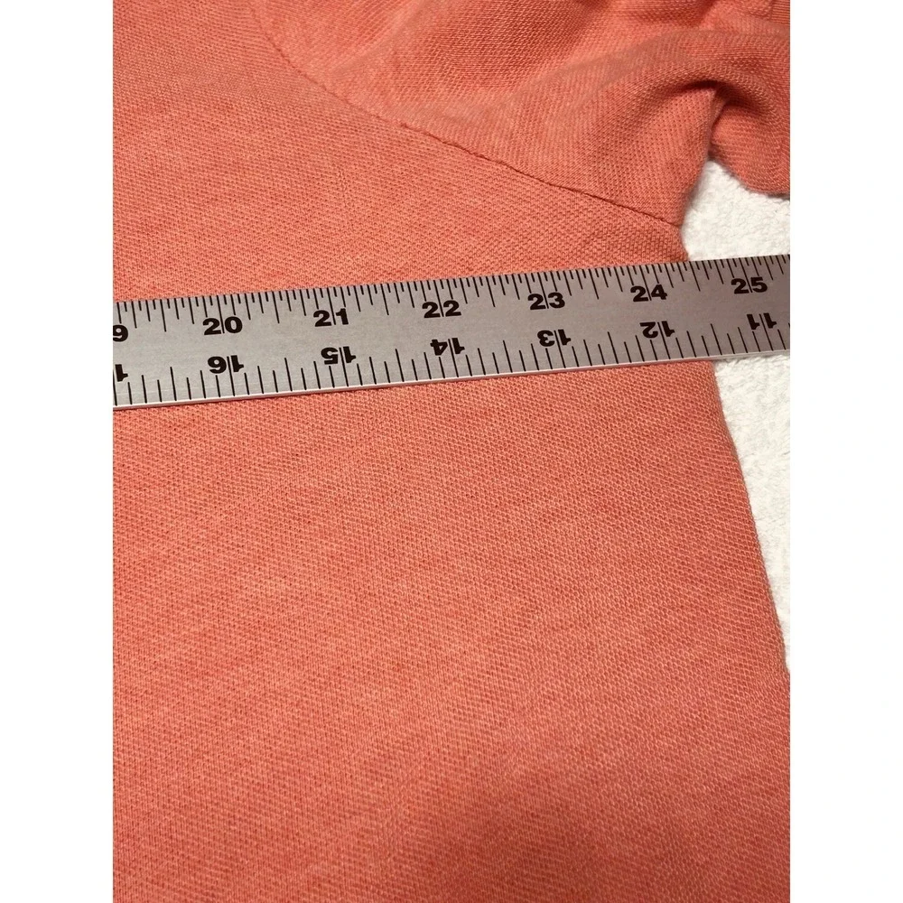 Polo Ralph Lauren Mens Classic Fit Mesh Pique Polo Shirt XL Orange Coral